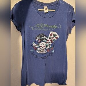 ed hardy by christian audigier t shirt‎